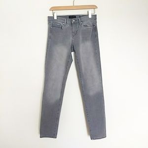 Banana Republic Premium Denim Grey Skinny Jeans